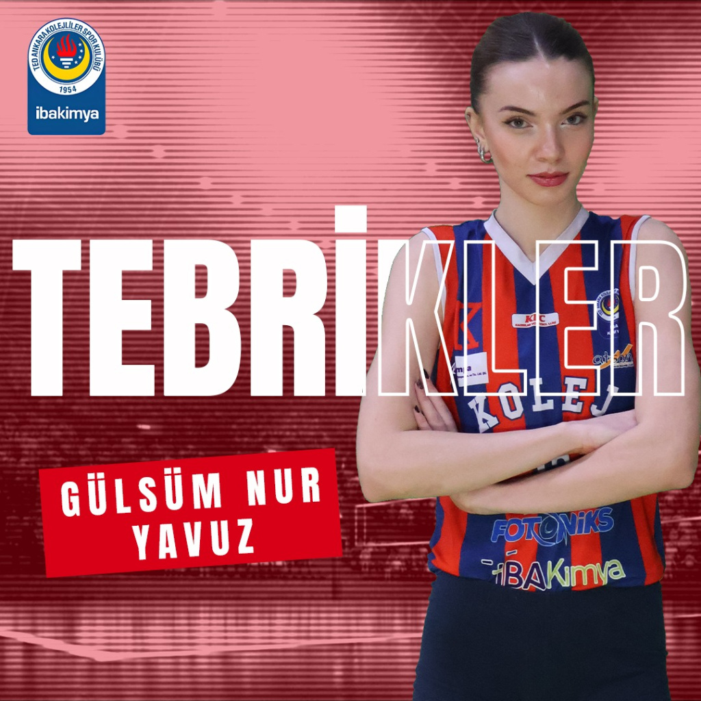 Kulübümüz sporcusu Gülsüm Nur Yavuz 20 Yaş Altı Voleybol Kızlar Milli Takım Kampı’na seçilmiştir